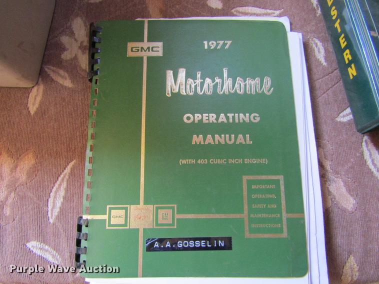 image for item DE6816 1977 GMC Jimmy Coachman Royale 26RB RV