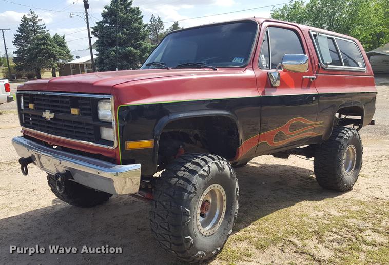 image for item EI9590 1986 Chevrolet K10 Blazer SUV