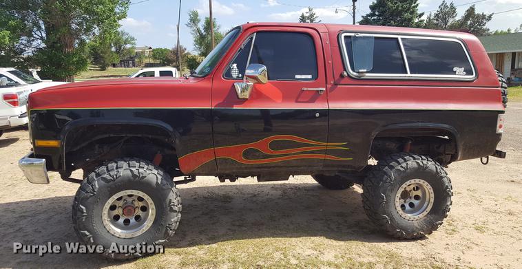 image for item EI9590 1986 Chevrolet K10 Blazer SUV