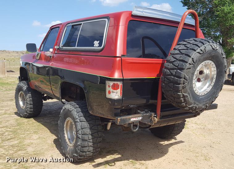 image for item EI9590 1986 Chevrolet K10 Blazer SUV