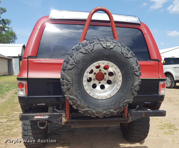 image for item EI9590 1986 Chevrolet K10 Blazer SUV