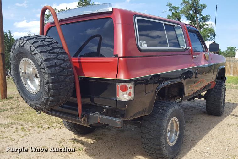 image for item EI9590 1986 Chevrolet K10 Blazer SUV