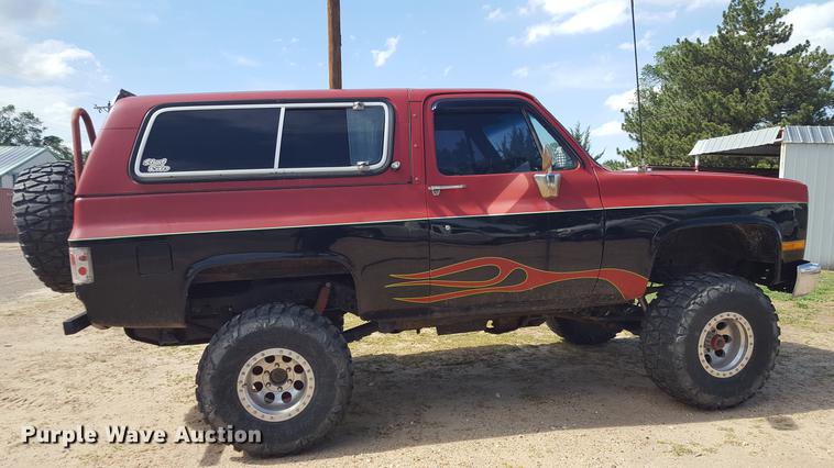 image for item EI9590 1986 Chevrolet K10 Blazer SUV