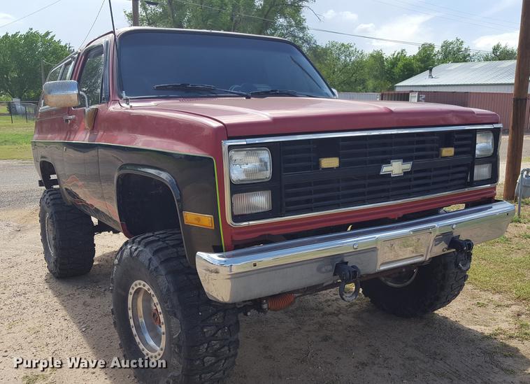 image for item EI9590 1986 Chevrolet K10 Blazer SUV
