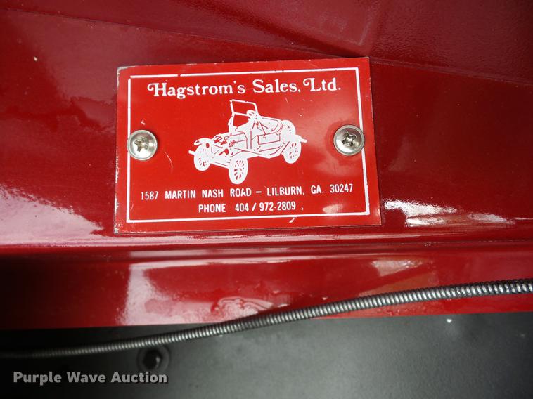 image for item EI9810 Miniature Tin Lizzie car