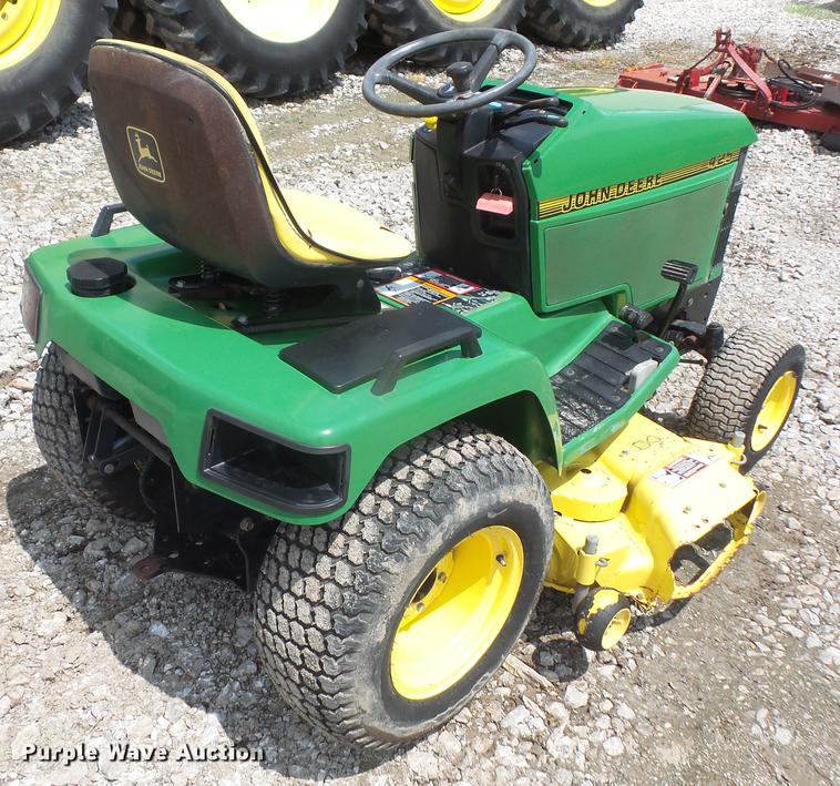 image for item EJ9442 John Deere 425 lawn mower