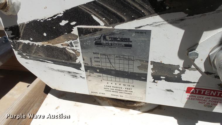 image for item ET9503 Liftmoore 2700AR crane