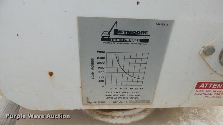 image for item ET9506 Liftmoore 2700AR crane