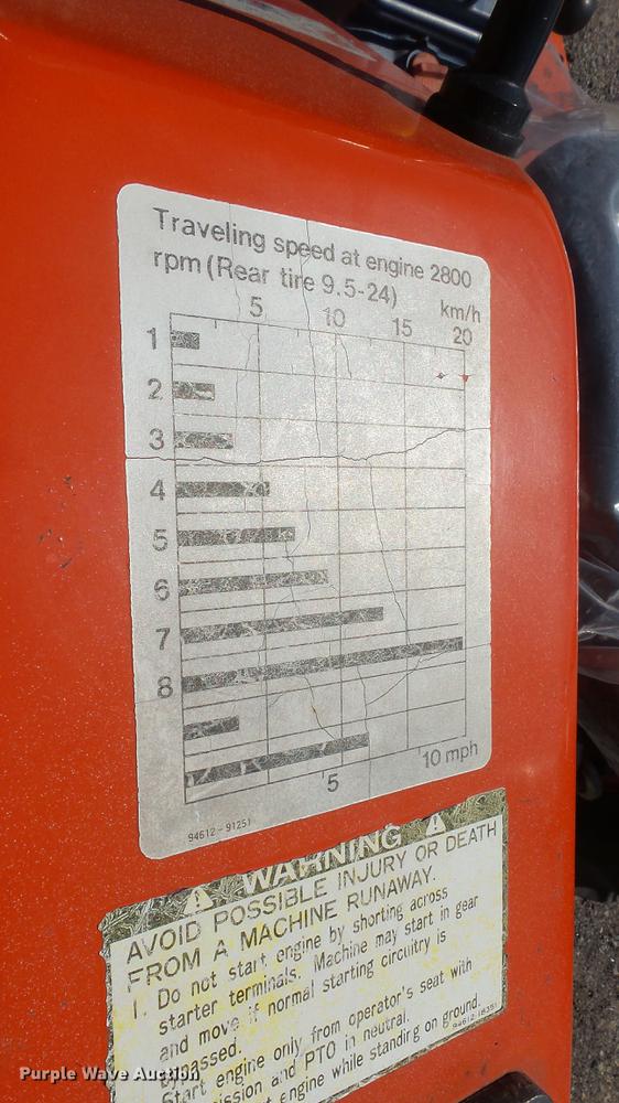 image for item ET9517 Kioti LK2554 MFWD tractor