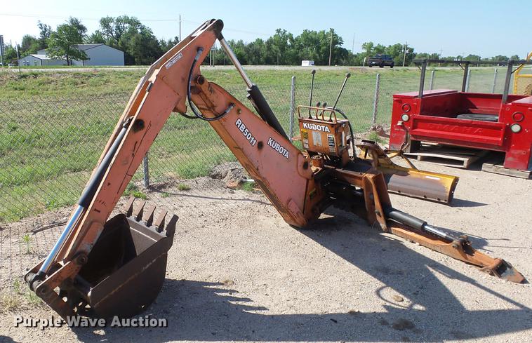 image for item ET9523 Kubota RB5011 backhoe attachment