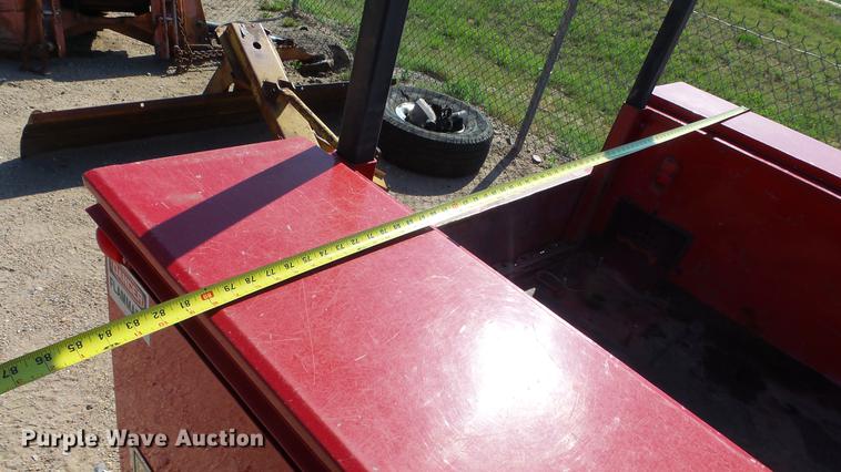 image for item ET9525 Omaha steel utility bed