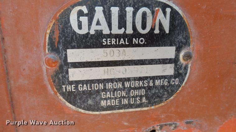 image for item ET9529 Galion 503 motor grader