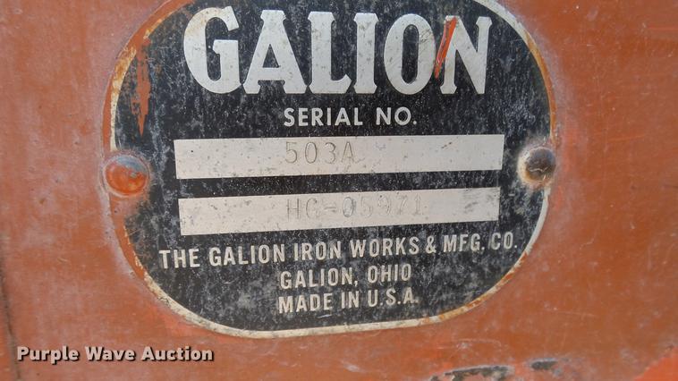 image for item ET9529 Galion 503 motor grader