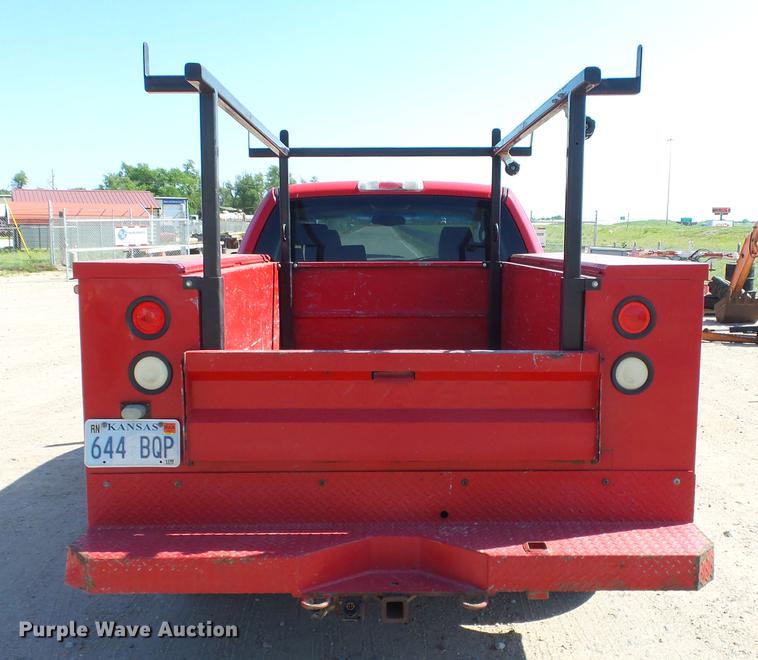 image for item ET9530 2005 Ford F150 SuperCab utility bed pickup truck