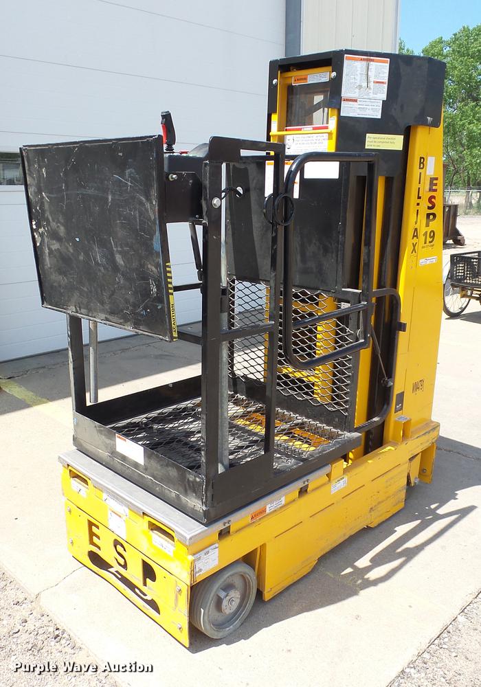 image for item ET9533 Bil-Jax ESP19 man lift