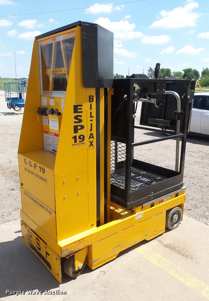 image for item ET9533 Bil-Jax ESP19 man lift