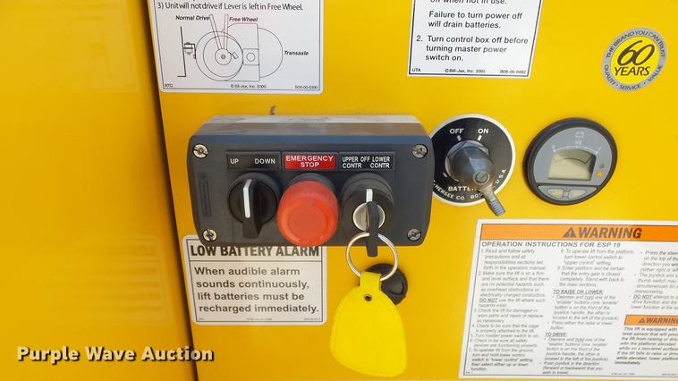 image for item ET9533 Bil-Jax ESP19 man lift