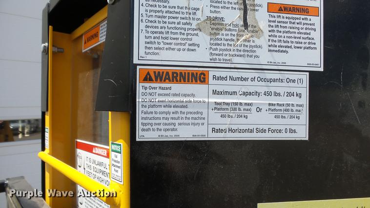 image for item ET9533 Bil-Jax ESP19 man lift