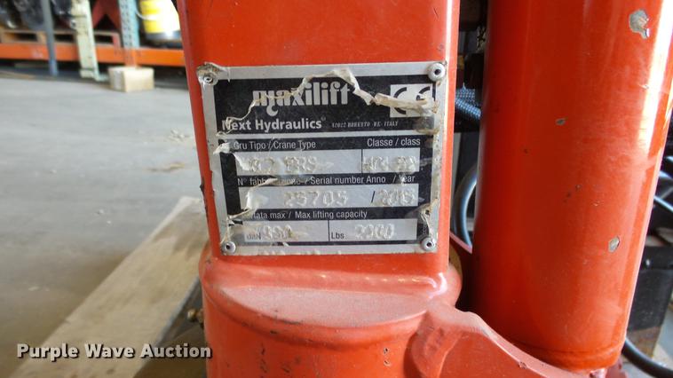 image for item ET9536 2015 Maxilift ML110 crane