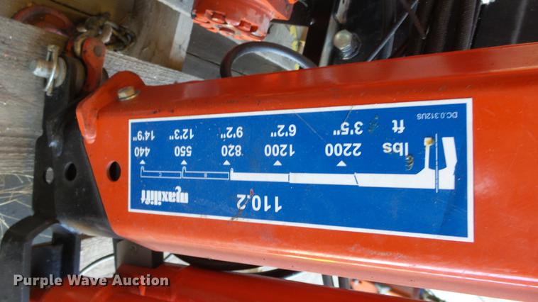 image for item ET9536 2015 Maxilift ML110 crane