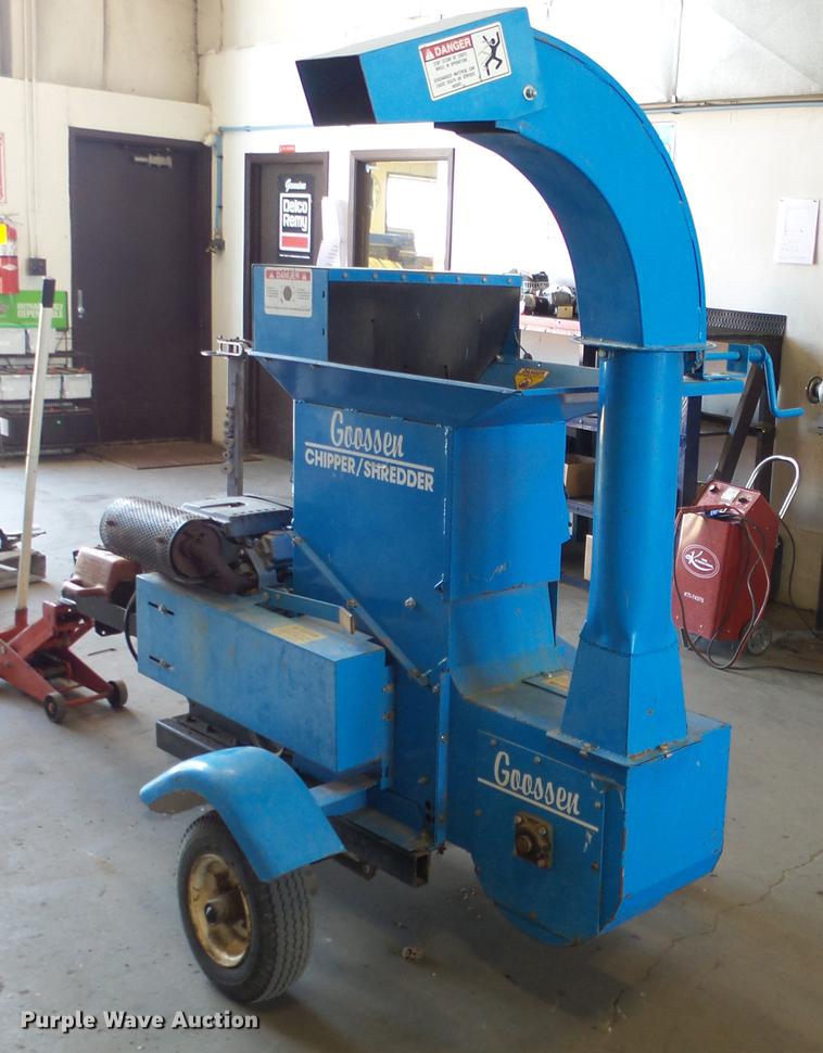 image for item ET9537 Goossen chipper/shredder