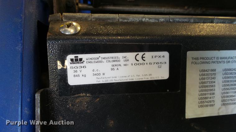 image for item ET9539 Windsor Saber Glide floor scrubber