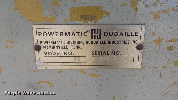 image for item ET9542 Powermatic 81 vertical bandsaw