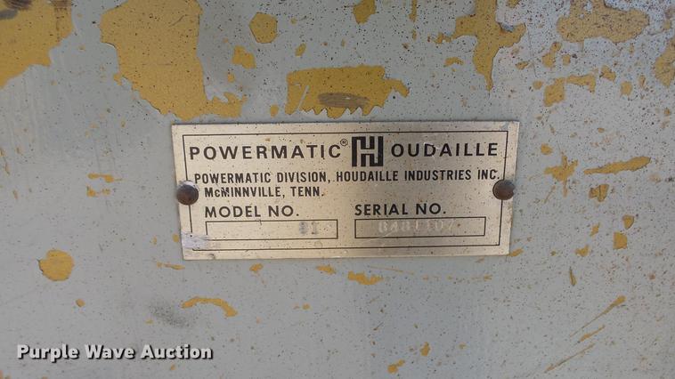 image for item ET9542 Powermatic 81 vertical bandsaw