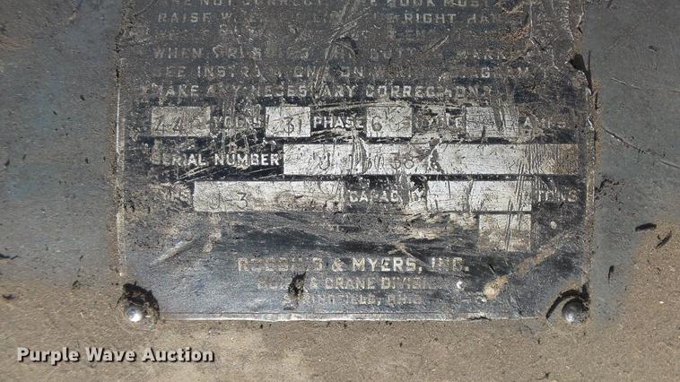 image for item ET9548 Gantry crane system