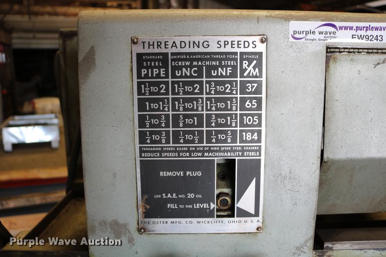 image for item EW9243 Oster Rapiduction 792A threading machine