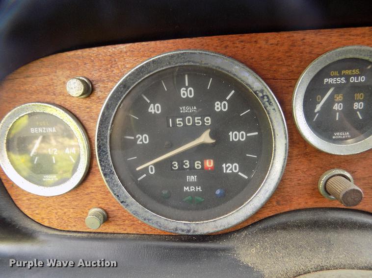 image for item G1143 1969 Fiat 124 Sport convertible