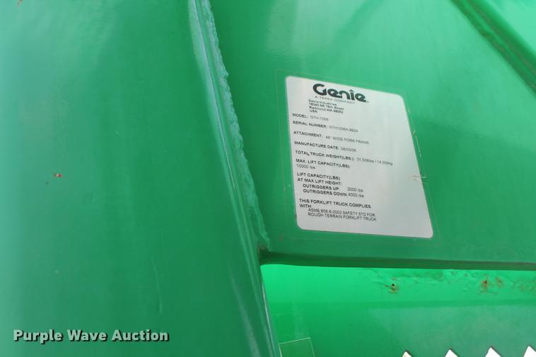 image for item DB5209 2006 Genie GTH-1056 telehandler