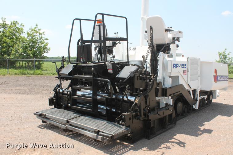 image for item DB5211 2007 Roadtec RP155 paver