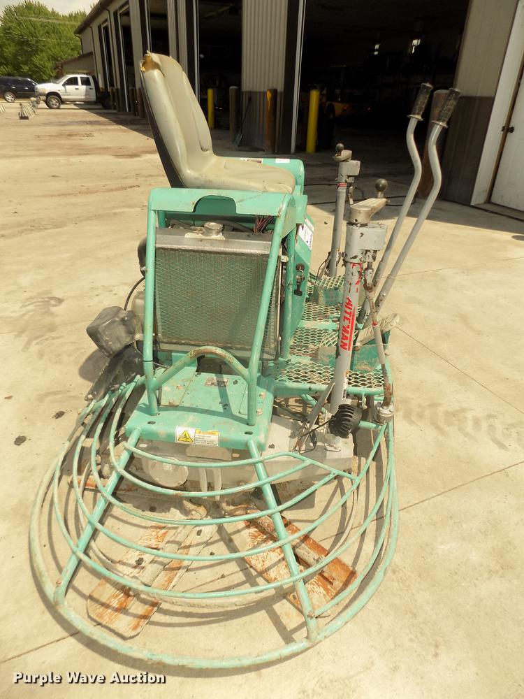 image for item DB8739 2008 MQ Whiteman HHN34TVDTCSL5 non overlapping power trowel