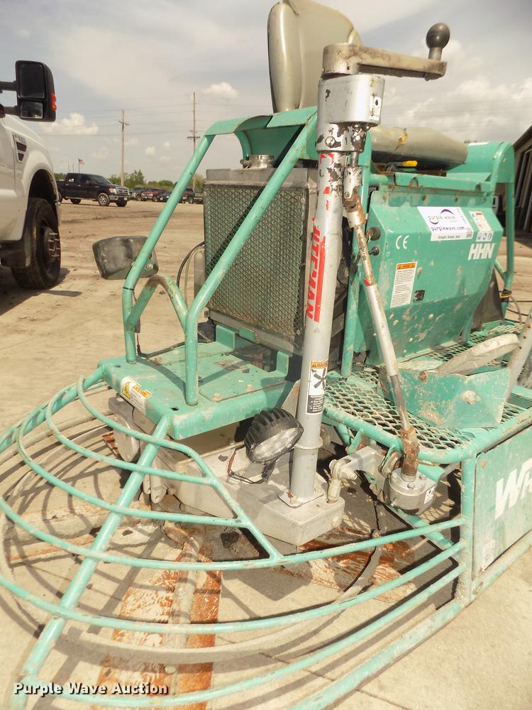 image for item DB8739 2008 MQ Whiteman HHN34TVDTCSL5 non overlapping power trowel