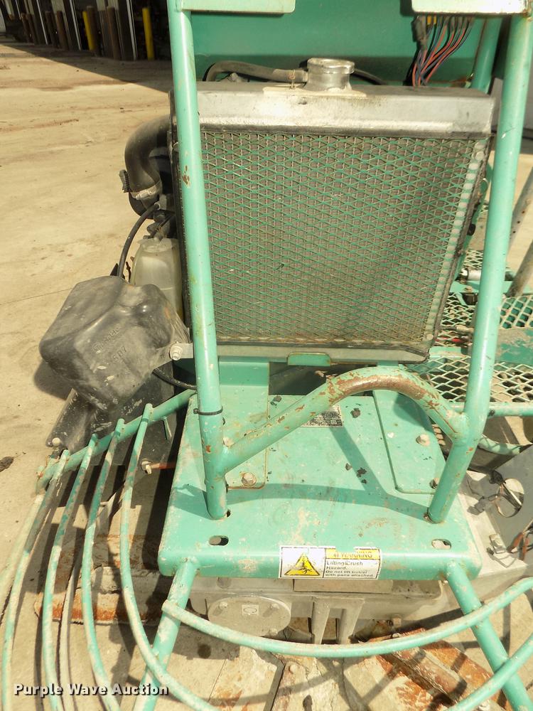 image for item DB8739 2008 MQ Whiteman HHN34TVDTCSL5 non overlapping power trowel