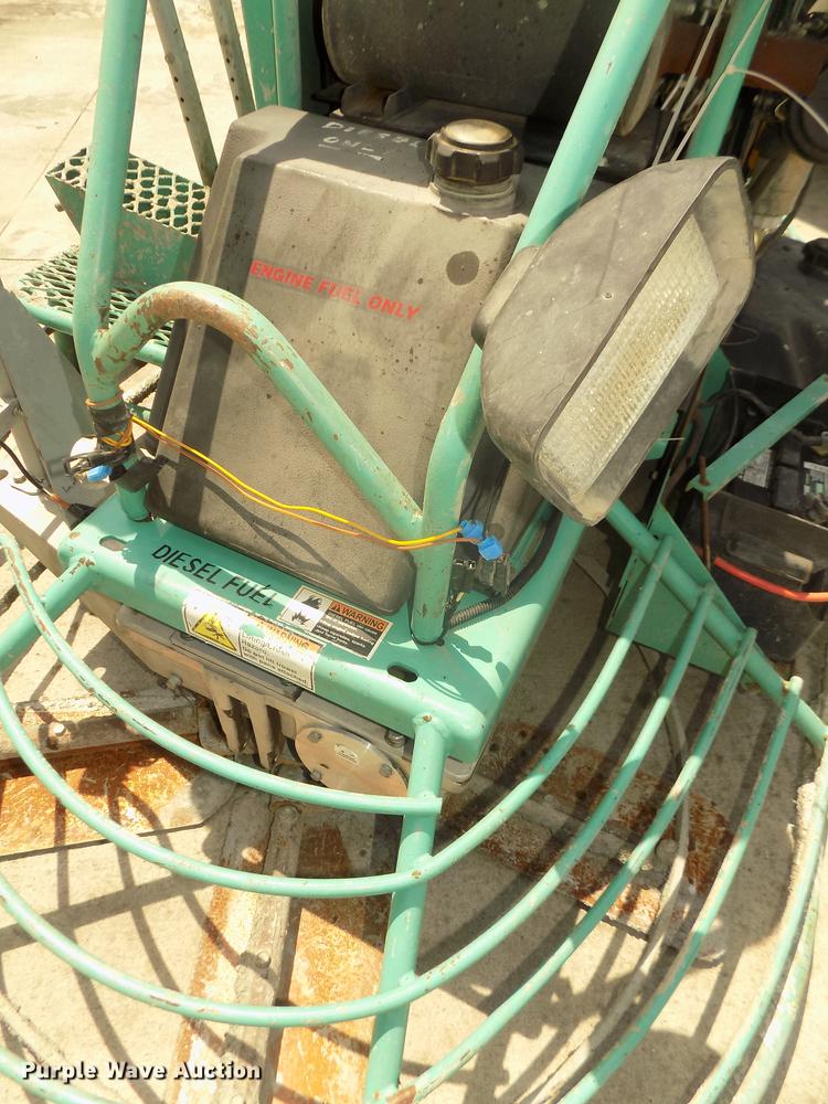 image for item DB8739 2008 MQ Whiteman HHN34TVDTCSL5 non overlapping power trowel