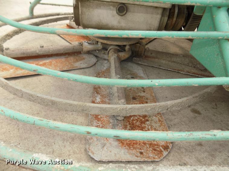 image for item DB8739 2008 MQ Whiteman HHN34TVDTCSL5 non overlapping power trowel