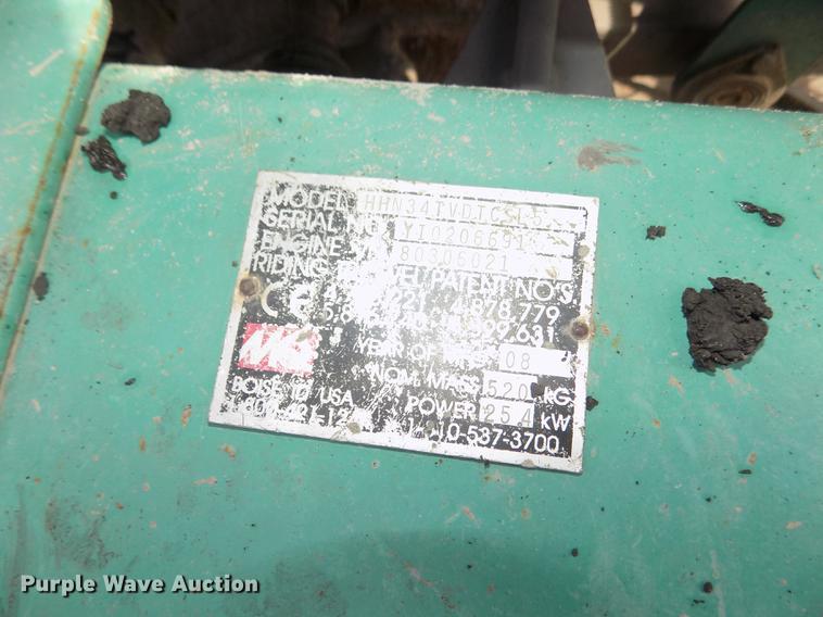 image for item DB8739 2008 MQ Whiteman HHN34TVDTCSL5 non overlapping power trowel