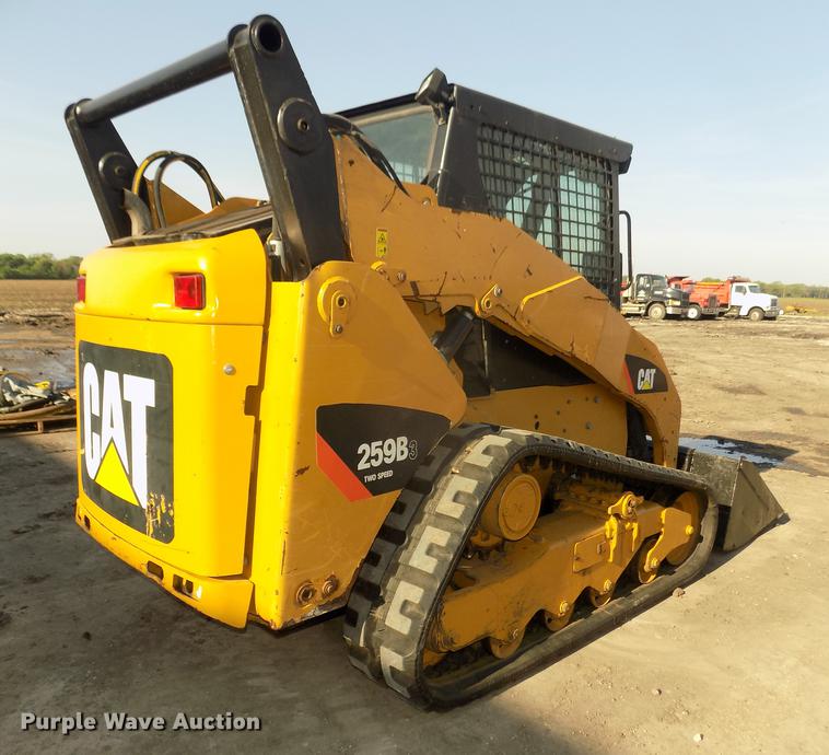 image for item DB8746 2012 Caterpillar 259B3 skid steer