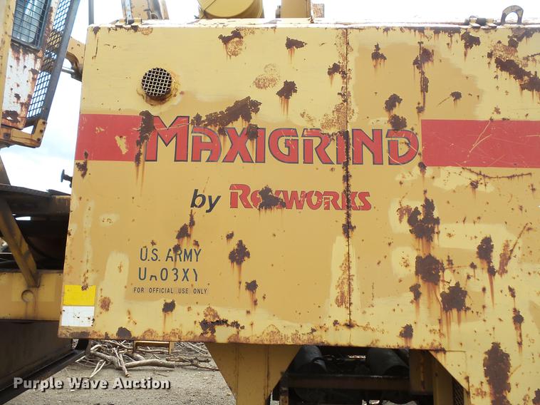 image for item DC1209 1993 Rexworks Maxigrind 425G horizontal grinder