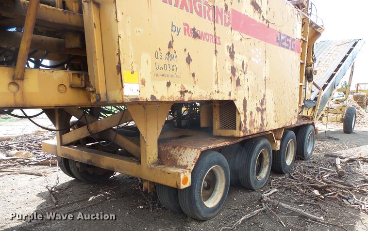 image for item DC1209 1993 Rexworks Maxigrind 425G horizontal grinder