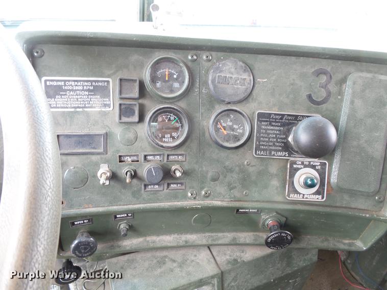 image for item DC1210 1983 Mack DM400 tank truck