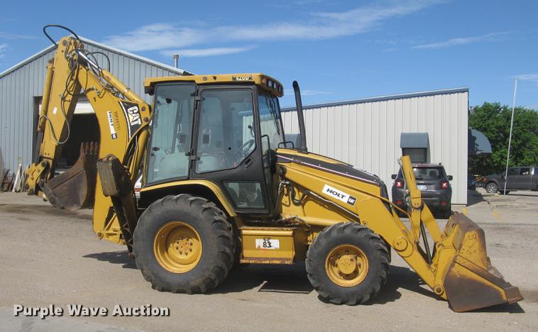 image for item DC2257 2004 Caterpillar 420D backhoe