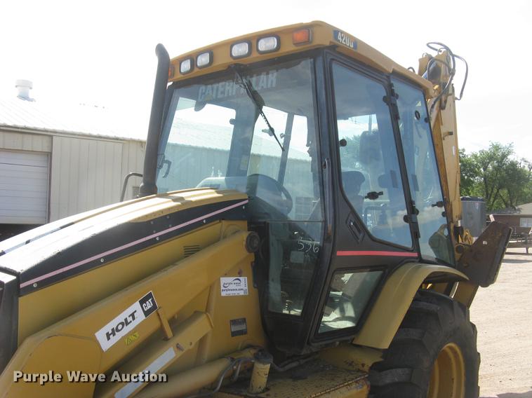 image for item DC2257 2004 Caterpillar 420D backhoe