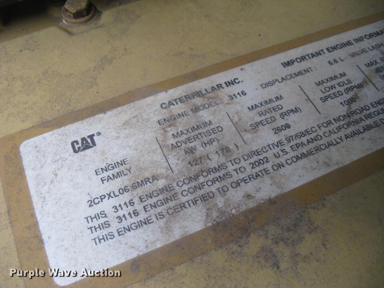 image for item DC2259 2003 Caterpillar 953C track loader