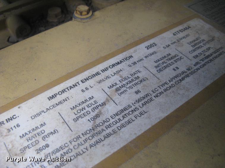 image for item DC2259 2003 Caterpillar 953C track loader