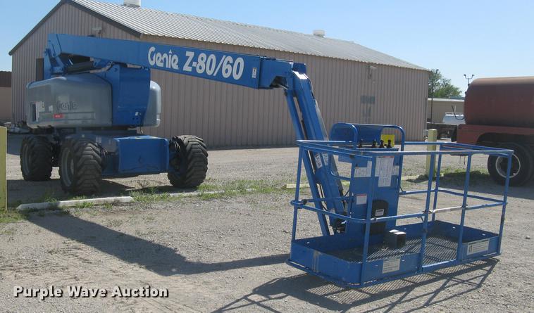 image for item DC2263 2003 Genie Z-80/60 boom lift