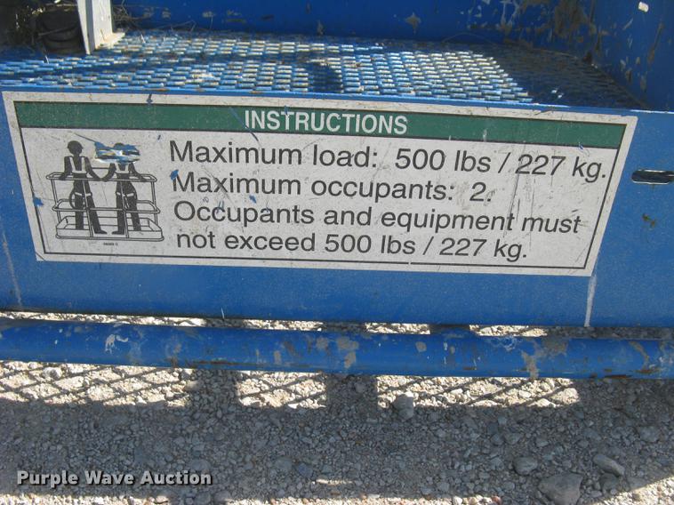 image for item DC2263 2003 Genie Z-80/60 boom lift