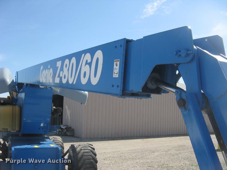 image for item DC2263 2003 Genie Z-80/60 boom lift